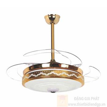 Quạt trần đèn Nam Long NetViet NQ 8063 3 màu ánh sáng NQ 8063